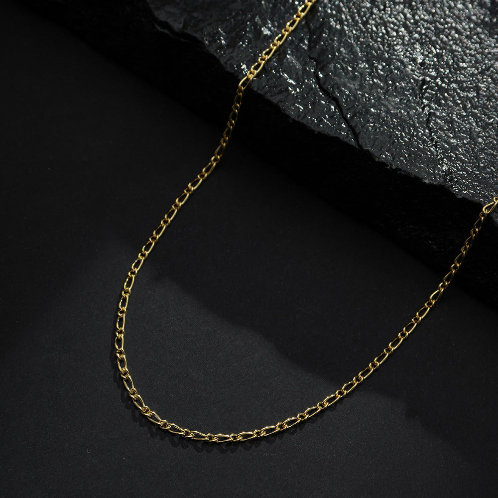 Corrente Dourada Masculina Elo 1 por 1 - Galeria